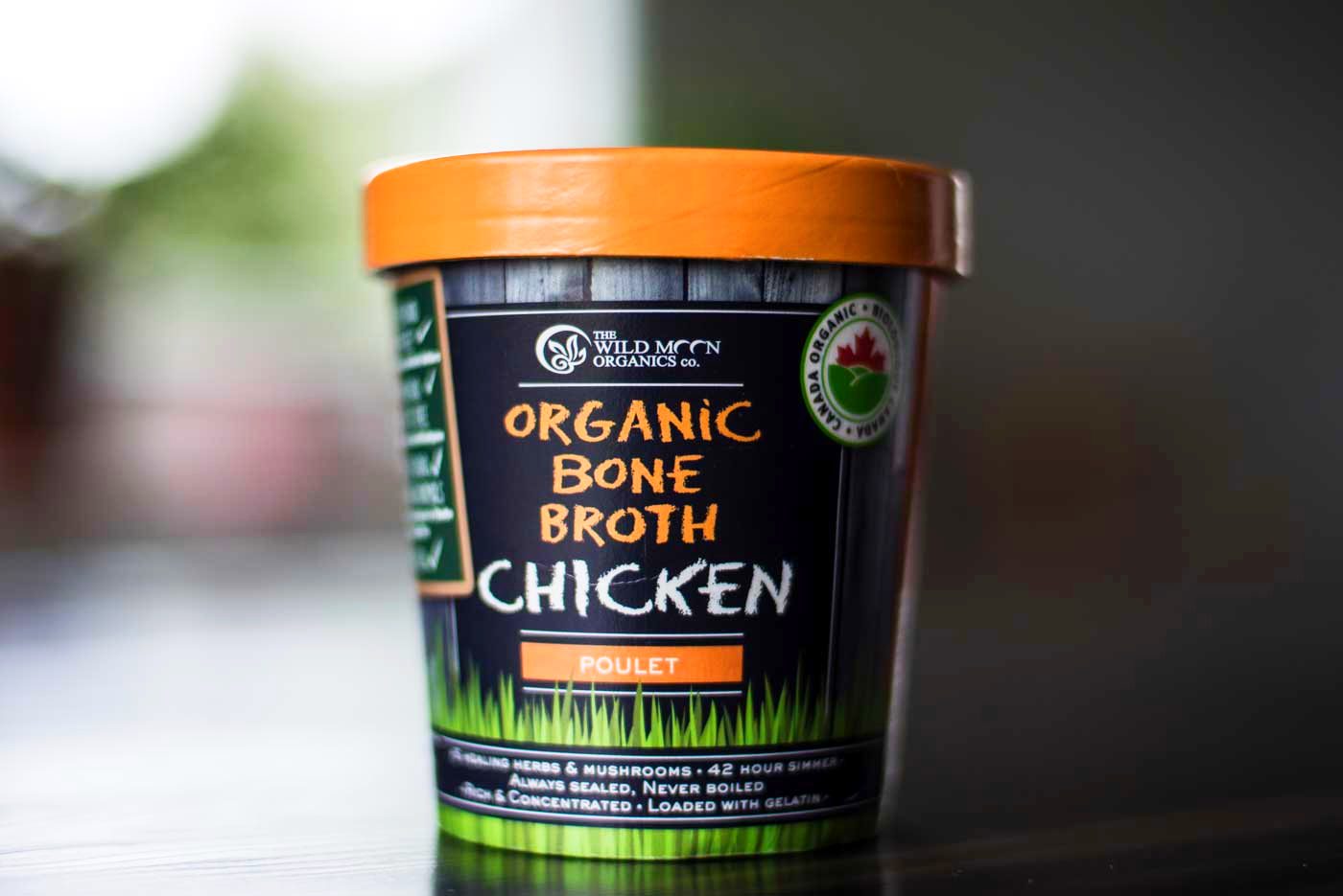 Organic Chicken Bone Broth container