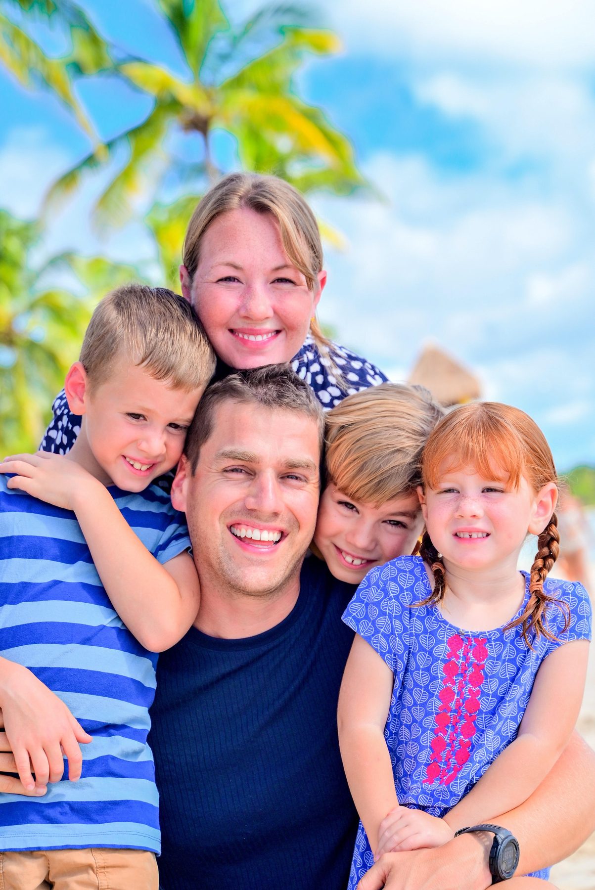 Sean, Erikka and family